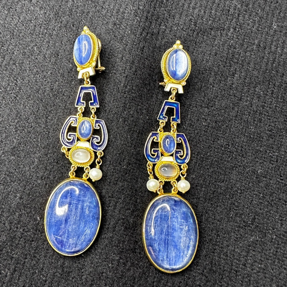 Vintage Percossi Papi earrings